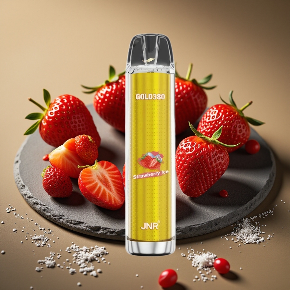 Uitgebreide Review van de JNR Gold380 6000 Puffs - Strawberry Ice